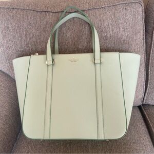 NWT KATE SPADE Purse Newbury Lane Briar Saffiano Leather Tote Lt Olive